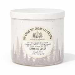 BBW 3 WICK CANDLE CAMPFIRE COCOA 411 G Default Title - MamasJan Makeup