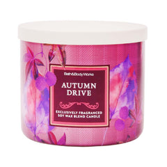 BATH AND BODY WORKS AUTUMN DRIVE CANDLE 411G Default Title - MamasJan Makeup