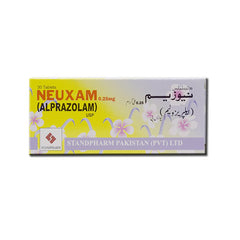 Neuxam Tablets 0.25mg (1 Strip = 10 Tablets)