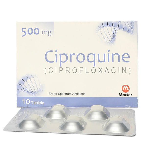 Ciproquine Tablets 500mg