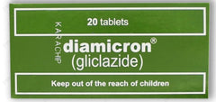 Diamicron Tablets 80mg (1 Box = 1 Strip)(1 Strip = 20 Tablets)