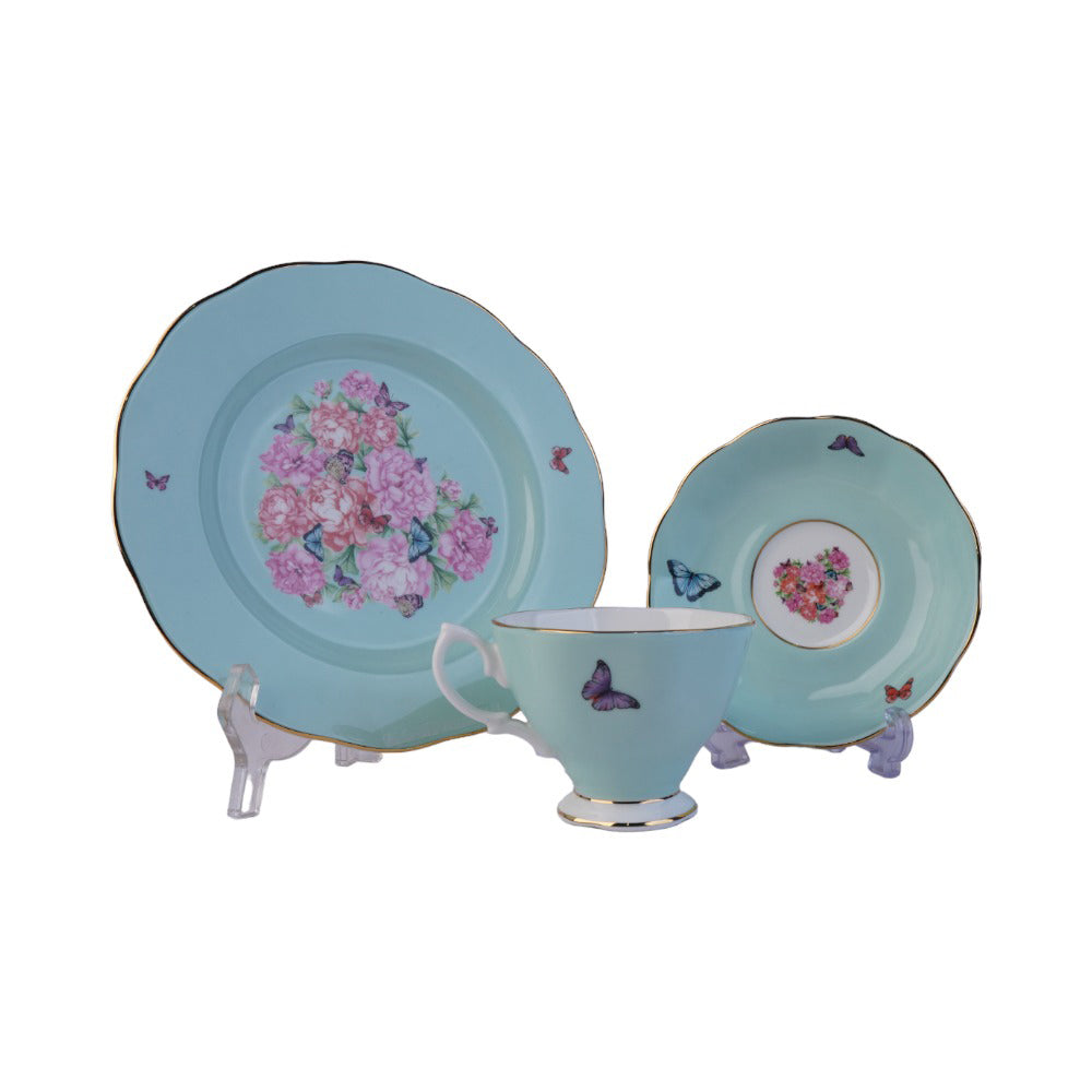 CUP & SAUCER SET ROYAL ALBERT 3PC MIRAND BLESSINGS Default Title - MamasJan Crockery
