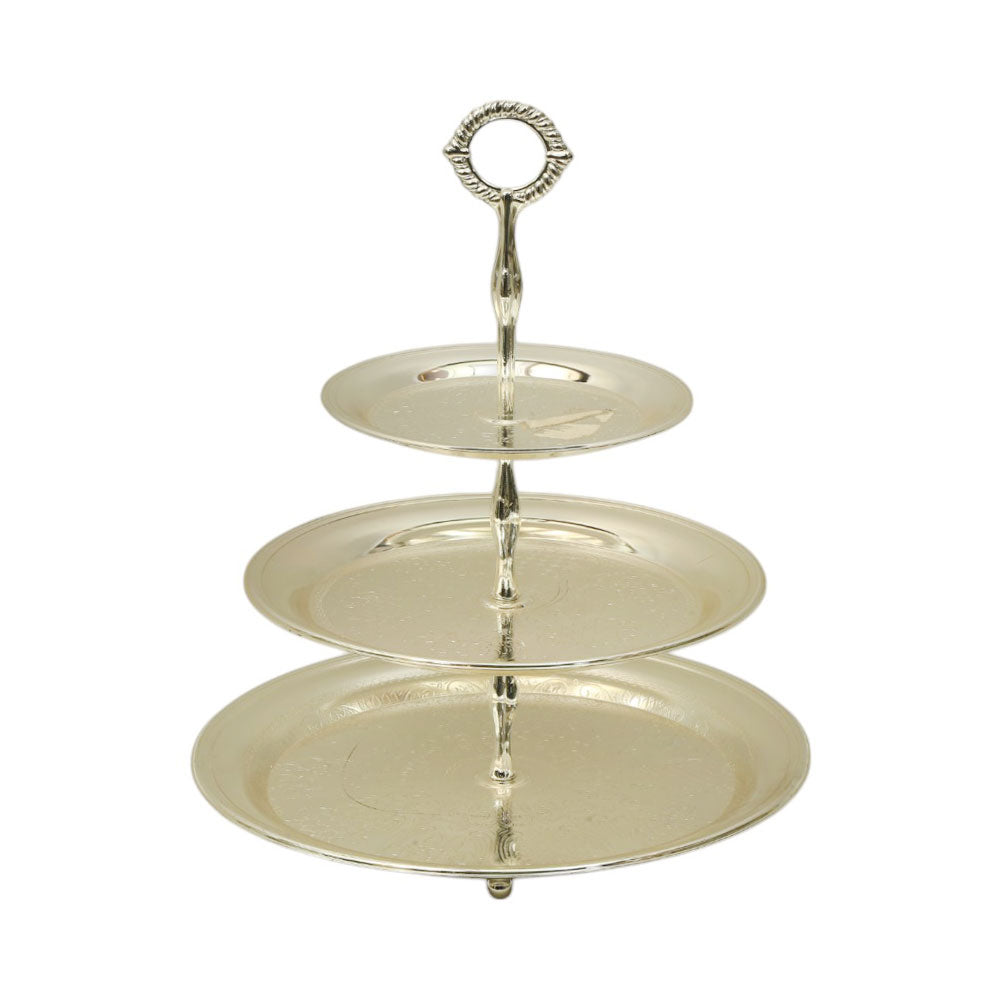 CAKE DISH QUEENANE 3TIER 6075 Default Title - MamasJan Crockery