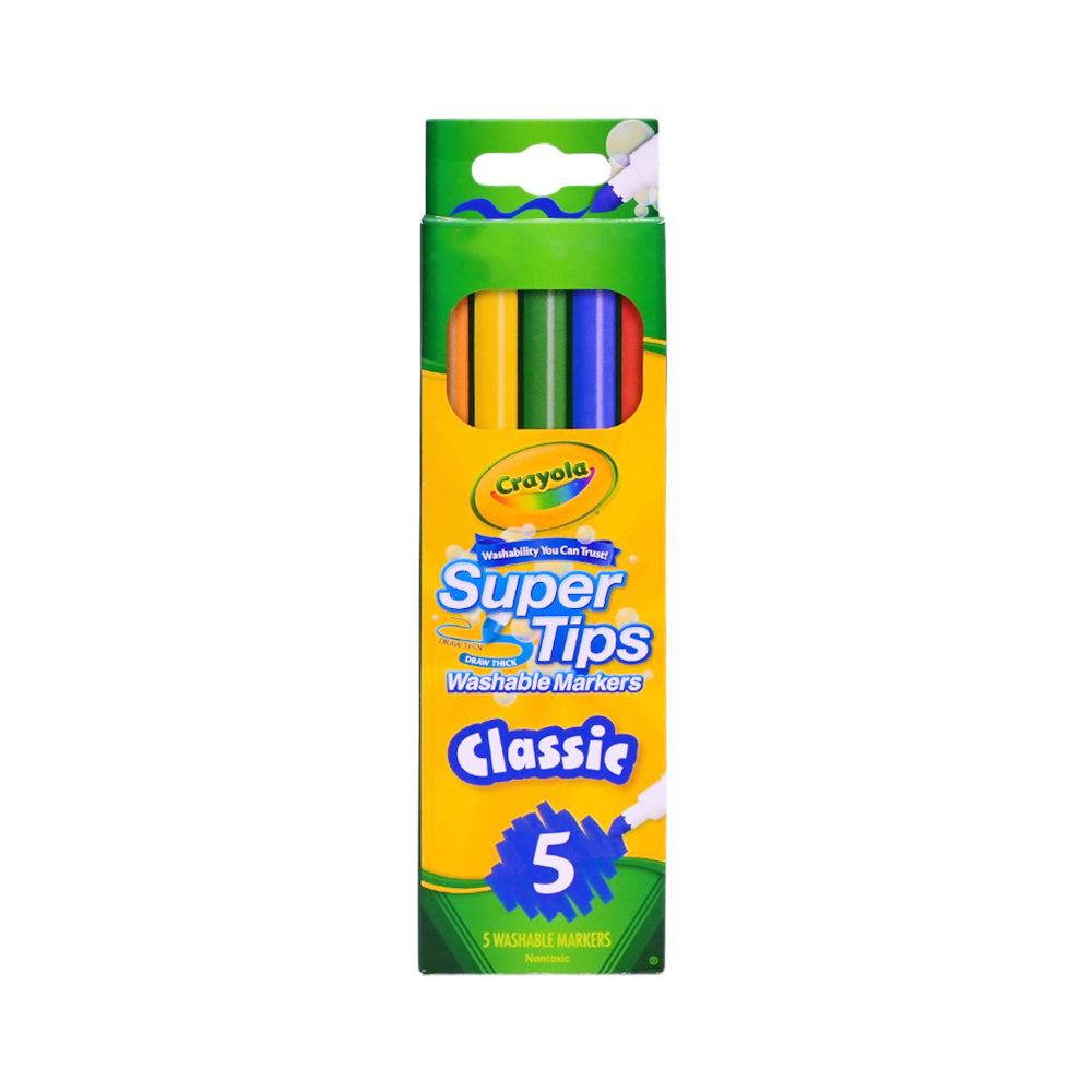 587645 CRY 5CT CLASSIC STIPS MARKERS A.I Default Title - MamasJan Toys