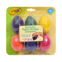 CRY MFC WASH EGG CRAYON 811451 Default Title - MamasJan Toys