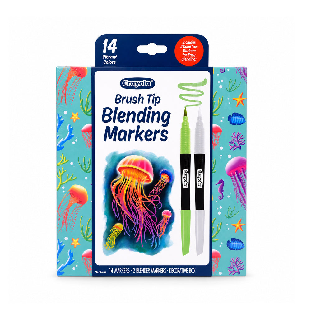 586754 CRY 16CT BLENDING MARKERS A.I Default Title - MamasJan Toys