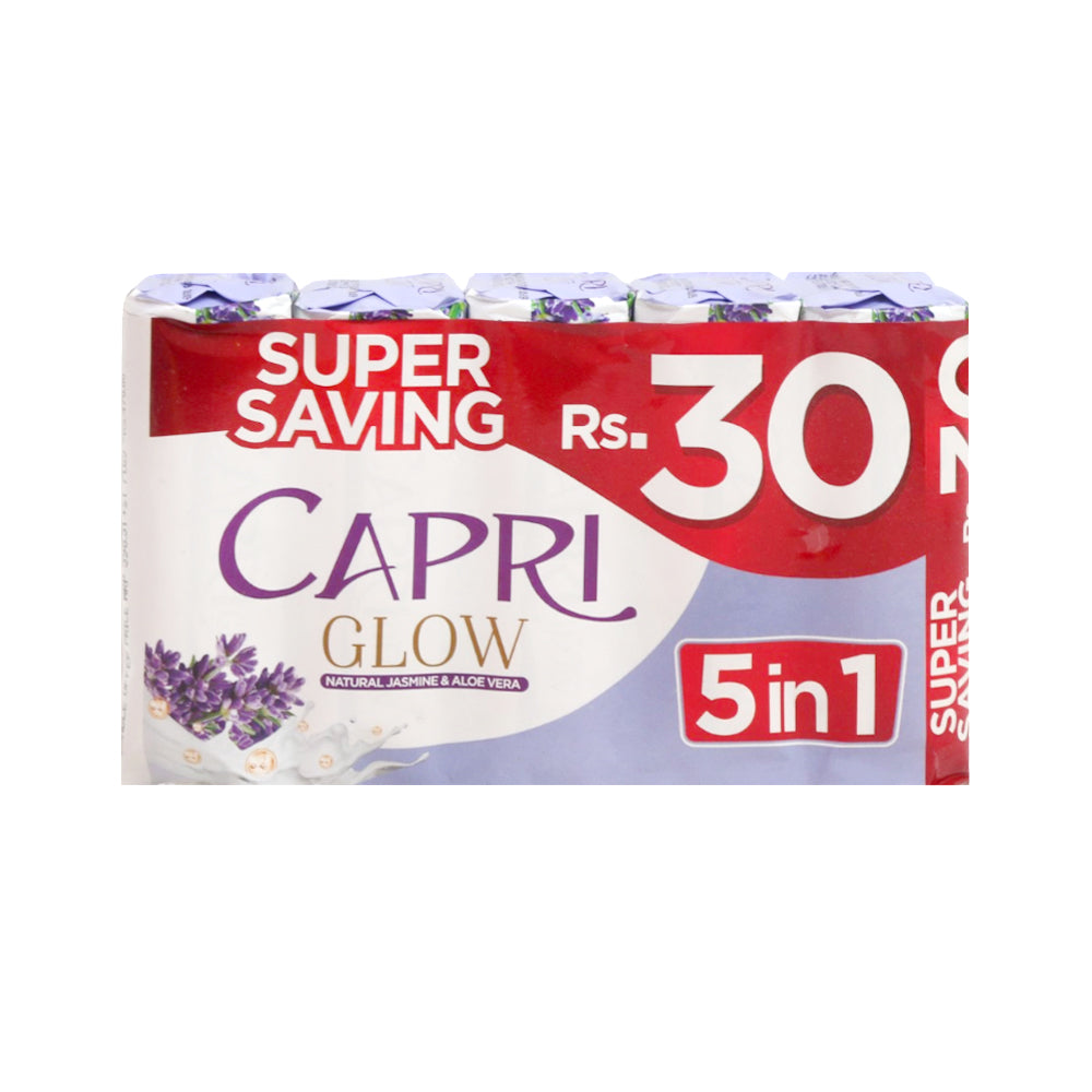 CAPRI SOAP PURPLE PROMO PACK 5X100 GM Default Title - MamasJan skincare