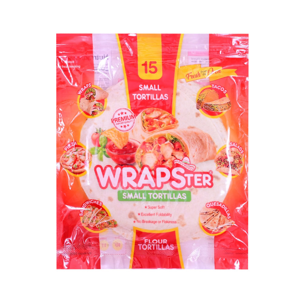 WRAPSTER FLOUR TORTILLAS SMALL Default Title - MamasJan GroceryFoods
