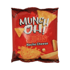 MUNCH OH TRICOS SNACKS NACHO CHEESE 32 GM Default Title - MamasJan Grocery