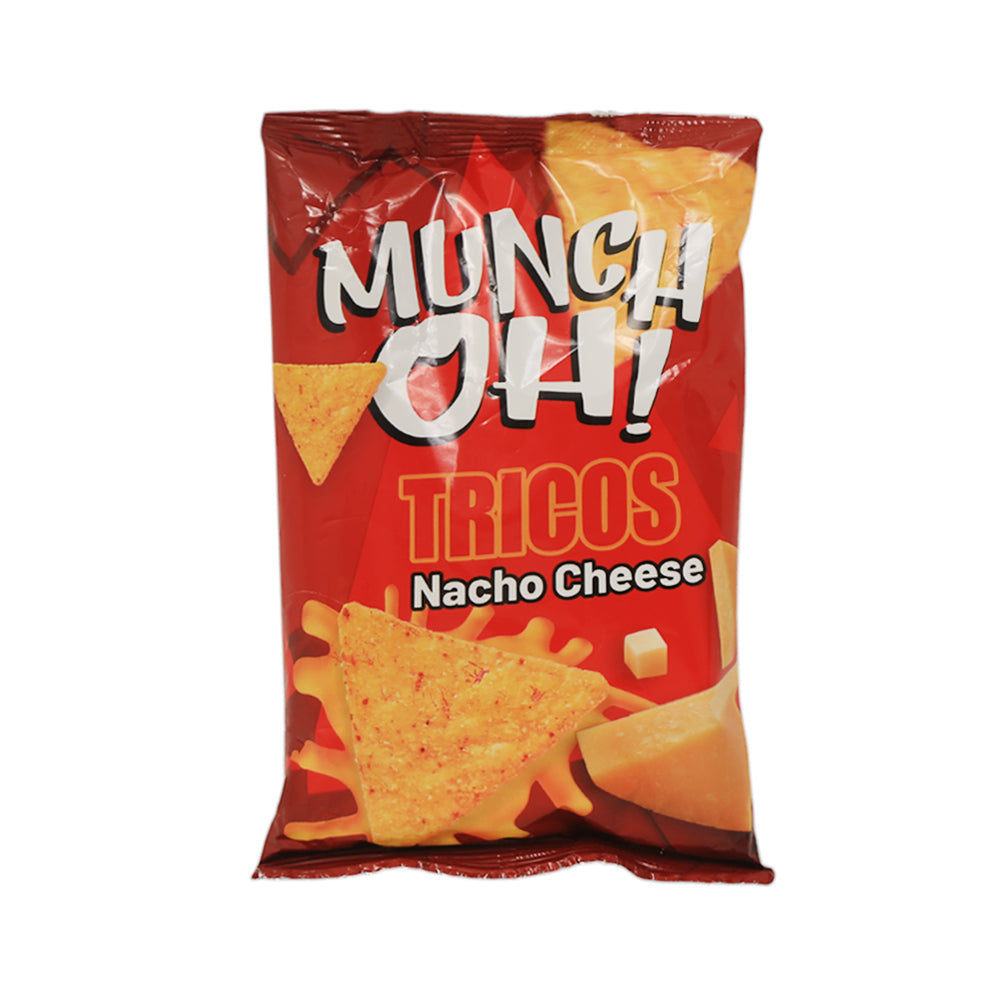 MUNCH OH TRICOS SNACKS NACHO CHEESE 64 GM Default Title - MamasJan Grocery