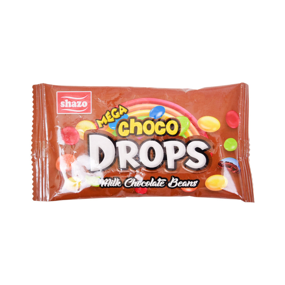 SHAZO MEGA CHOCO MILK CHOCOLATE BEANS 45 GM Default Title - MamasJan GroceryFoods