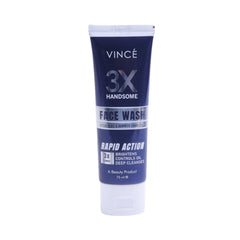 VINCE 3X HANDSOME FACE WASH 75 ML Default Title - MamasJan skincare