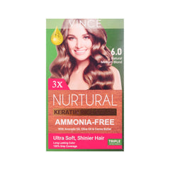 VINCE NURTURAL WOMEN HAIR COLOR (NATURAL MEDIUM BLOND 6.0) Default Title - MamasJan haircare