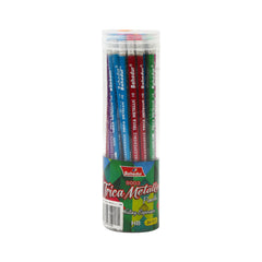 HB 9003 BAHADUR TRICA METTALIC PENCIL JAR 24PCS Default Title - MamasJan Toys