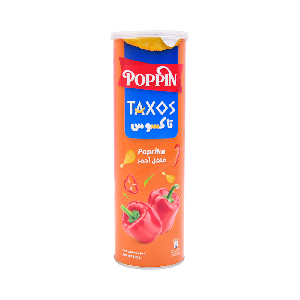 POPPIN CHIPS TAXOS PAPRIKA 110 GM Default Title - MamasJan GroceryFoods