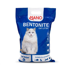 MANO BENTONITE CAT LITTER COOL WATER 5L/4K.G Default Title - MamasJan Non Grocery
