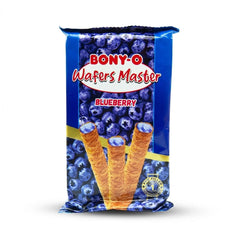 BONY-O WAFER MASTER BLUE BERRY 80 GM Default Title - MamasJan Grocery