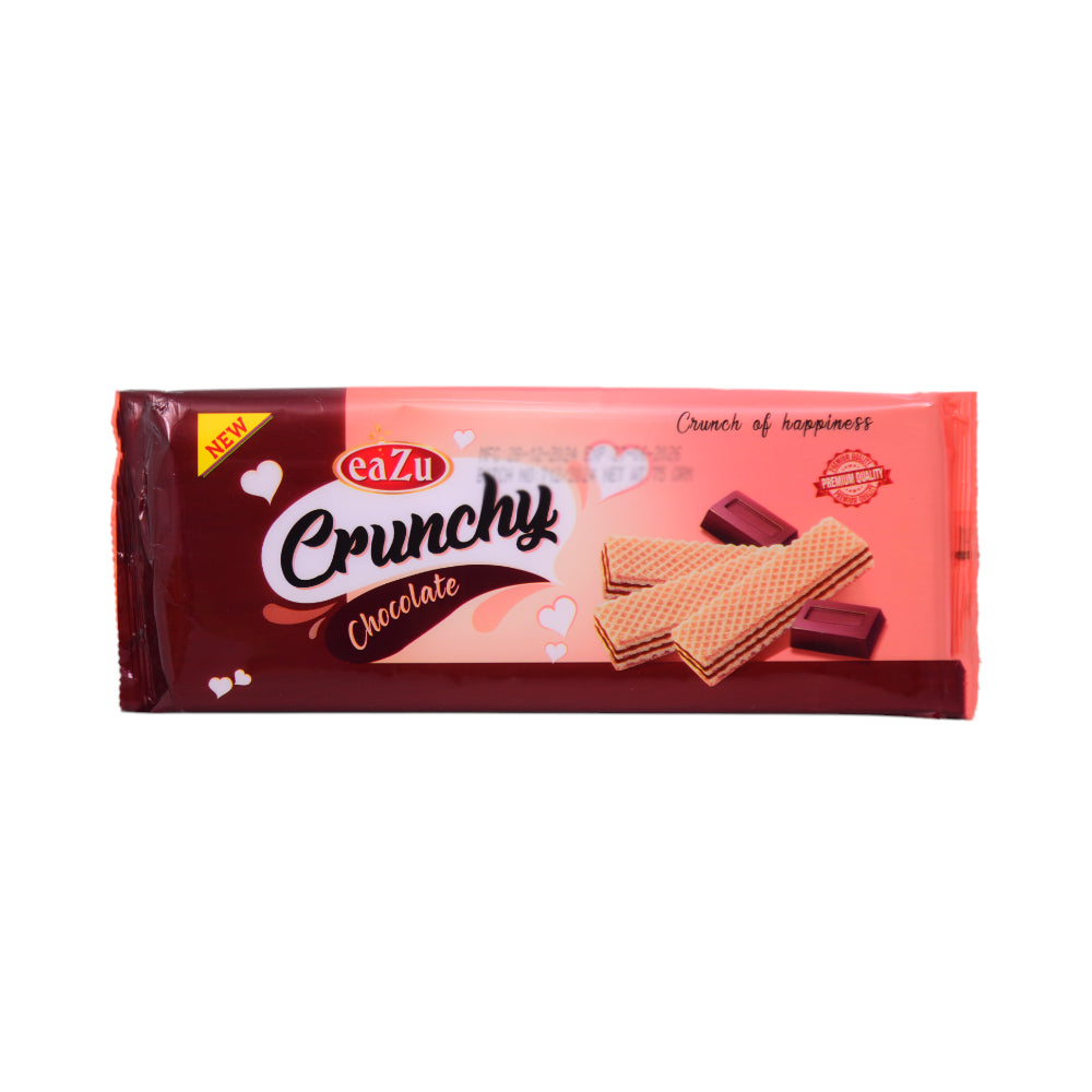 EAZU CRUNCHY WAFER (CHOCOLATE) 75 GM Default Title - MamasJan GroceryFoods
