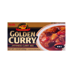 S&B GOLDEN CURRY HOT MIX 220GM Default Title - MamasJan GroceryFoods