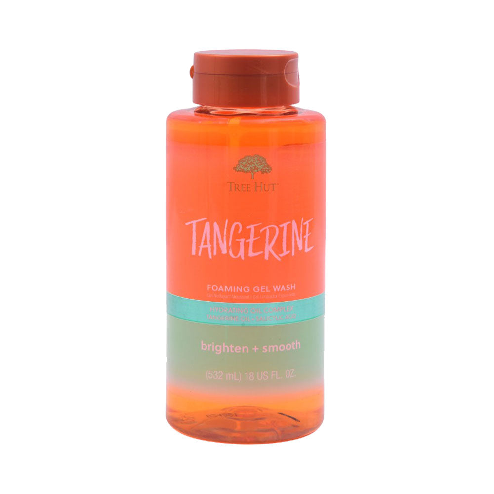 TREE HUT TANGERINE FOAMING GEL WASH 532ML Default Title - MamasJan Makeup