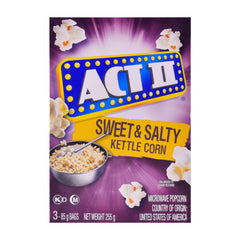 ACT2 POP CORN SWEET SALTY 255 GM BASIC Default Title - MamasJan Grocery