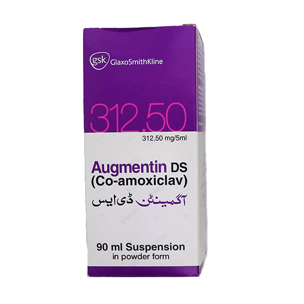Augmentin Ds 90ml Suspension 312.50mg/5ml
