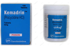 Kemadrin Tablets 5mg (1 Bottle = 100 Tablets)