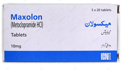 Maxolon Tablets 10mg (1 Strip = 20 Tablets)