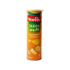 POPPIN CHIPS TAXOS EXTRA CHEESE 110 GM Default Title - MamasJan GroceryFoods