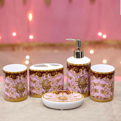 Bath Room Set 5Pc Royal Bistro K061-5-650Fs Basic Default Title - MamasJan Decoration