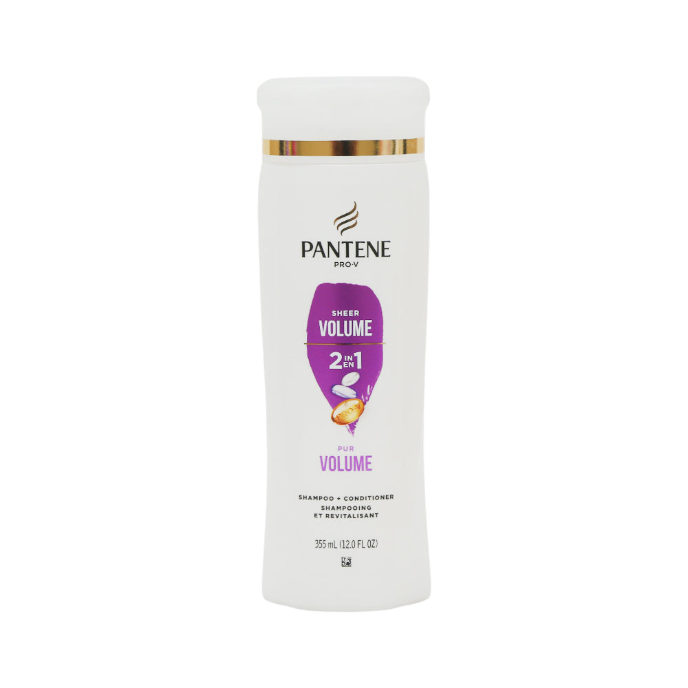 PANTENE SHAMPOO SHEER VOLUME 2 IN1 355 ML Default Title - MamasJan haircare