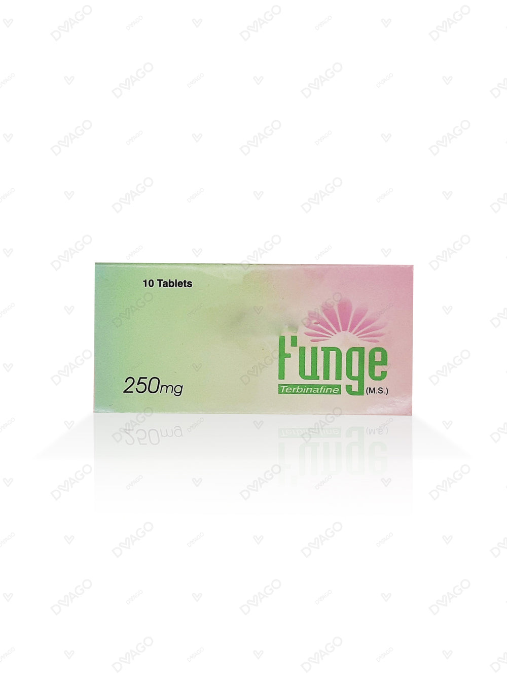Funge Tablets 250mg (1 Box = 2 Strips) (1 Strip = 5 Tablets)