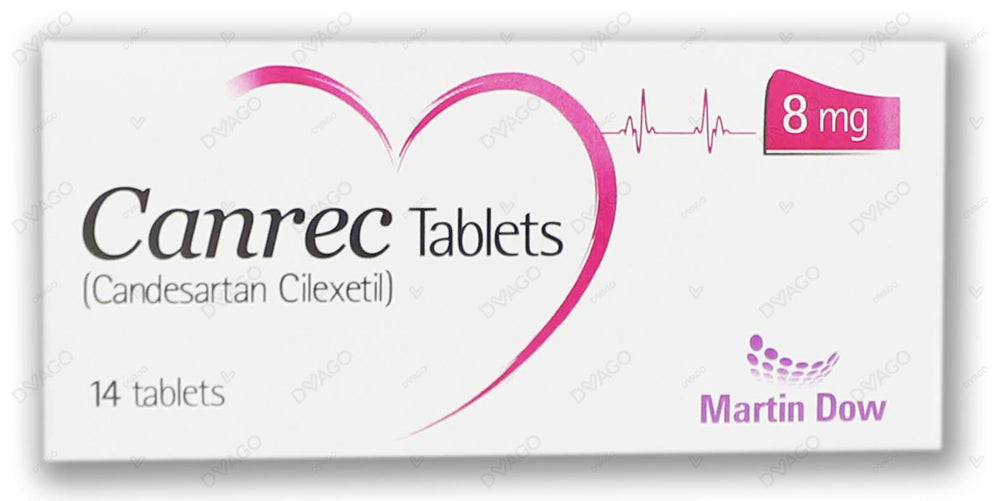 Canrec Tablets 8mg (1 Strip = 7 Tablets)