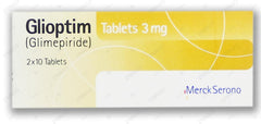 Glioptim Tablets 3mg (1 Strip = 10 Tablets)