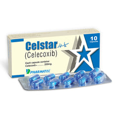 Celstar Capsules 200mg (1 Box = 1 Strip)(1 Strip = 10 Capsules)