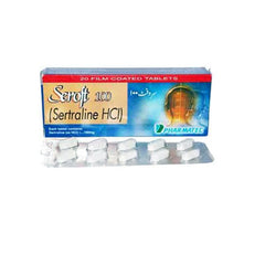 Seroft Tablets 100mg (1 Strip = 10 Tablets)