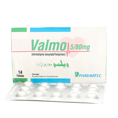 Valmo Tablets 5/80mg (1 Box = 1 Strip)(1 Strip = 14 Tablets)