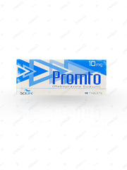 Promto Tablets 10mg (1 Box = 1 Strip)(1 Strip = 10 Tablets)
