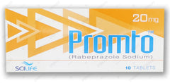 Promto Tablets 20mg (1 Box = 1 Strip)(1 Strip = 10 Tablets)