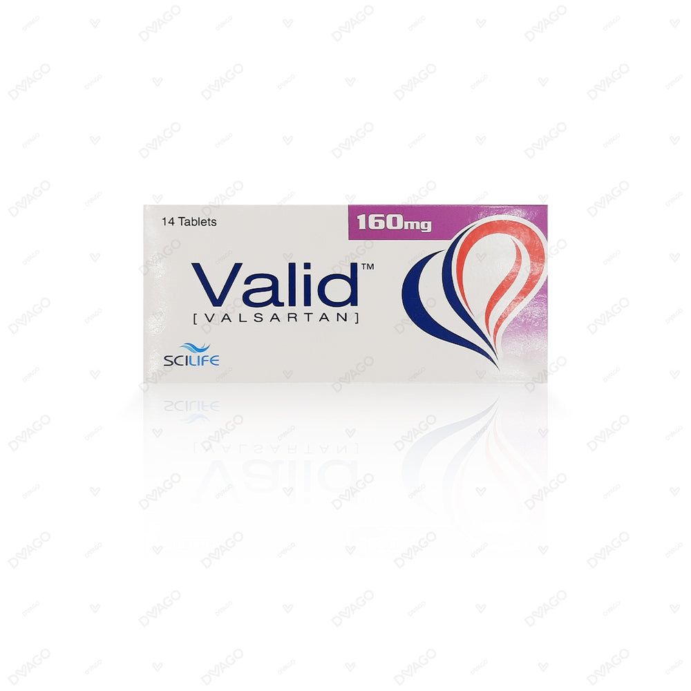 Valid Tablets 160mg (1 Box = 1 Strip)(1 Strip = 14 Tablets)