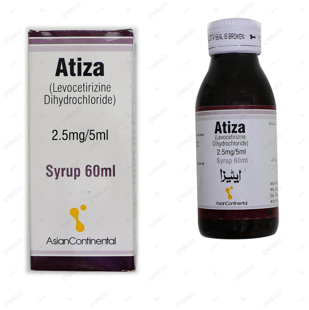 Atiza 60ml Syrup 2.5mg/5ml