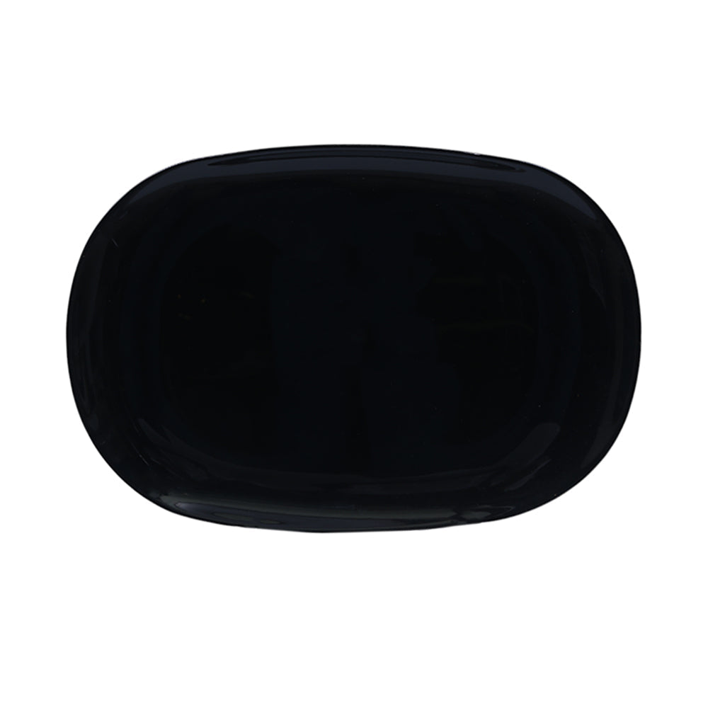 DISH LUMINARC DIWALI BLACK 34CM L2342 Default Title - MamasJan Crockery