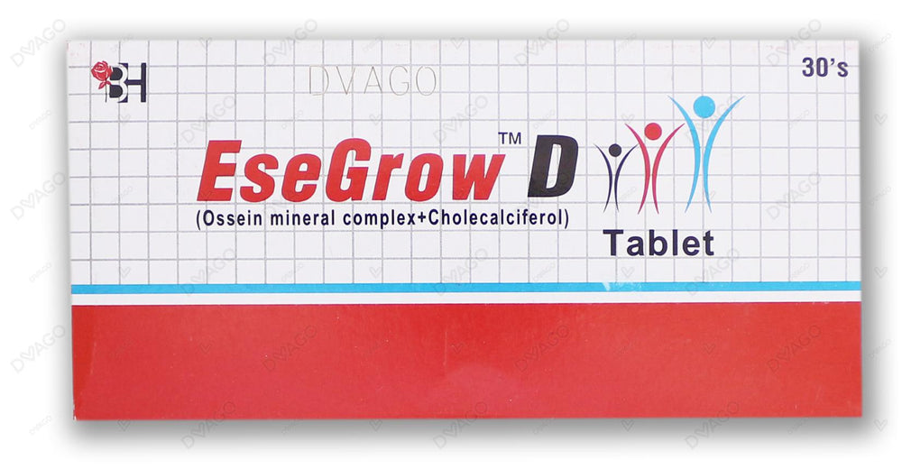 Esegrow D Tablets (1 Strip = 10 Tablets)