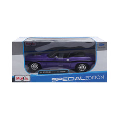 31264 MAISTO 1970 DODGE CHALLENGER CONVERTIBLE CAR A.I Default Title - MamasJan Toys