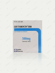 Erythrocin Tablets 500mg (1 Box = 10 Strips) (1 Strip = 10 Tablets)