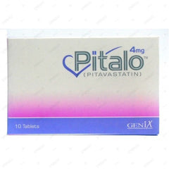 Pitalo Tablets 4mg (1 Box = 1 Strip)(1 Strip = 10 Tablets)