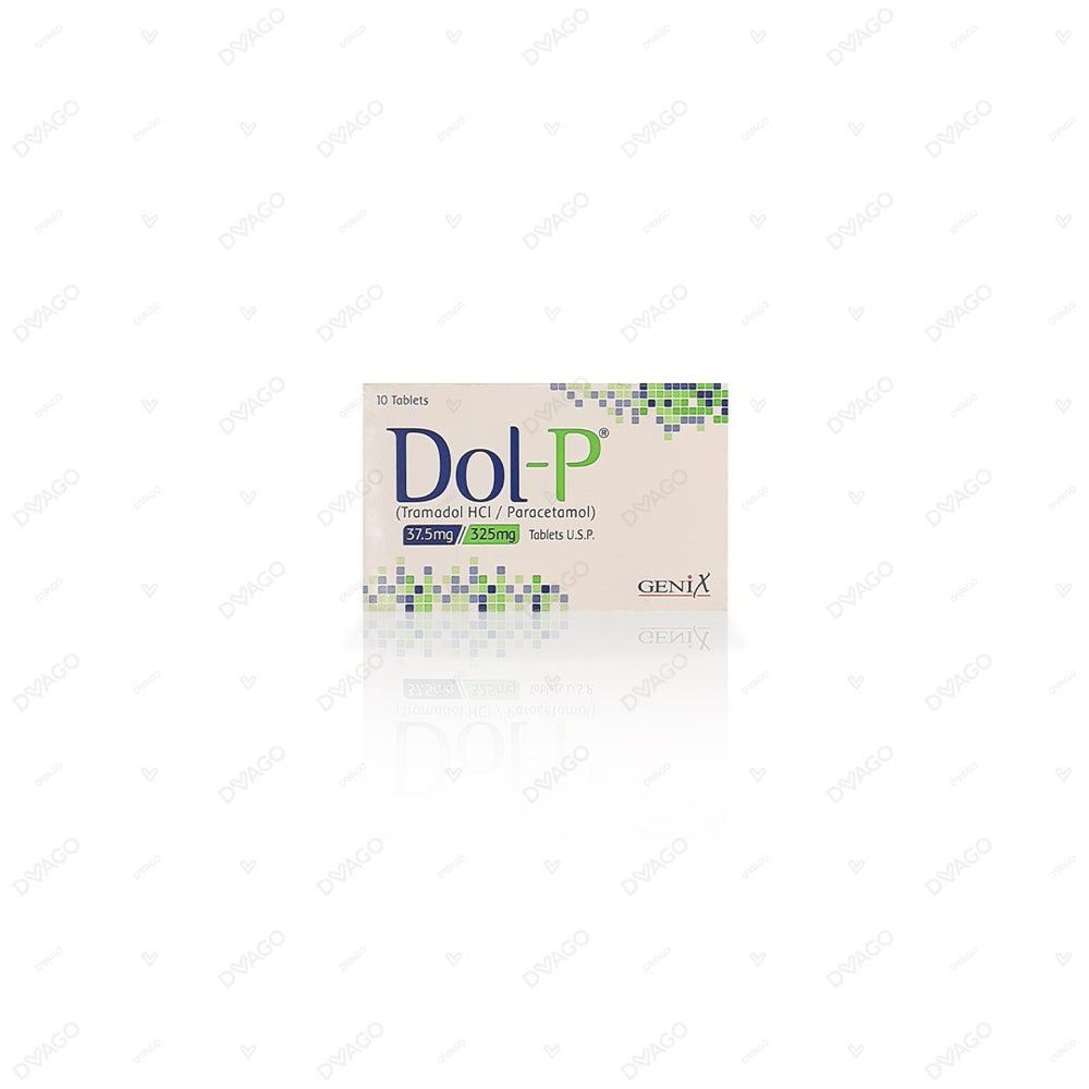 Dol-P Tablets 37.5/325mg (1 Box = 1 Strip)(1 Strip = 10 Tablets)