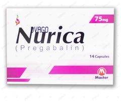 Nurica Capsule 75mg (1 Box = 2 Strips) (1 Strip = 7 Capsules)