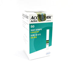 ACCU-Chek Active Blood Glucose Strips (Box = 50 Strips)