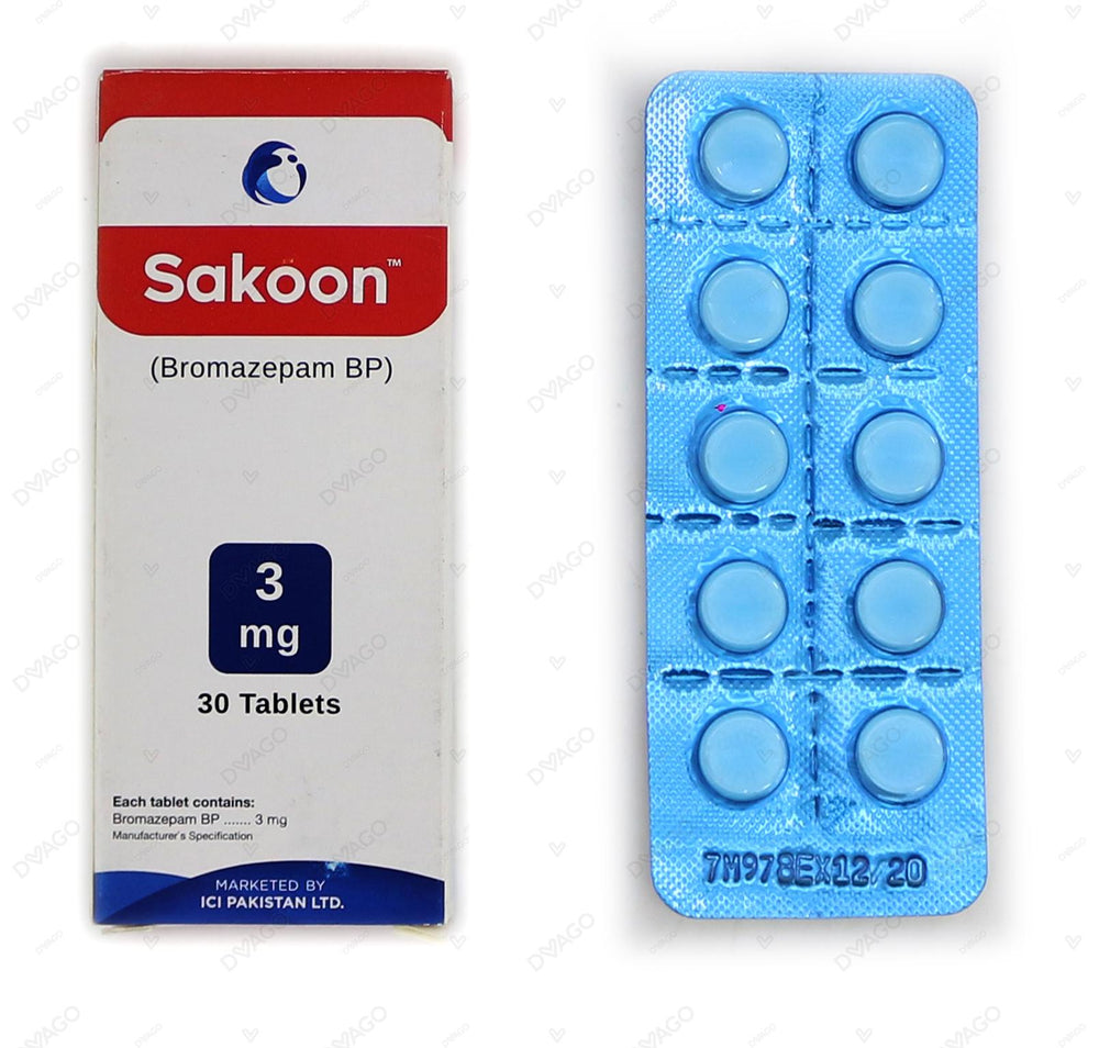Sakoon Tablets 3mg (1 Strip = 10 Tablets)
